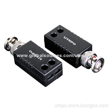 1 Channel Passive Video UTP Transceivers, Supports Plug-and-play Function